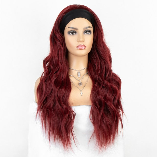 Synthetic Headwraps Hair Wig