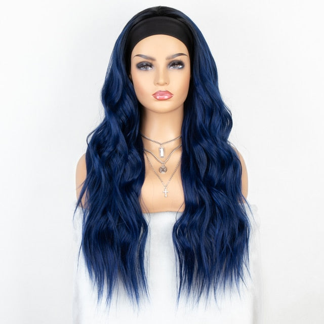 Synthetic Headwraps Hair Wig