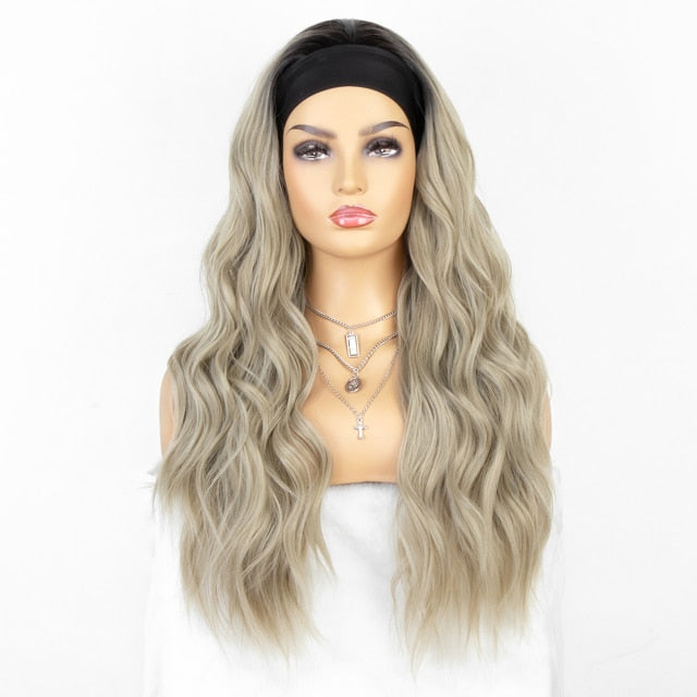 Synthetic Headwraps Hair Wig